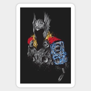 The Power of Thunder Sticker